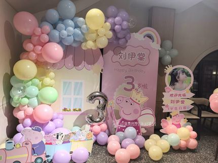 襄阳~一场超可爱《小猪佩奇》主题生日派对~